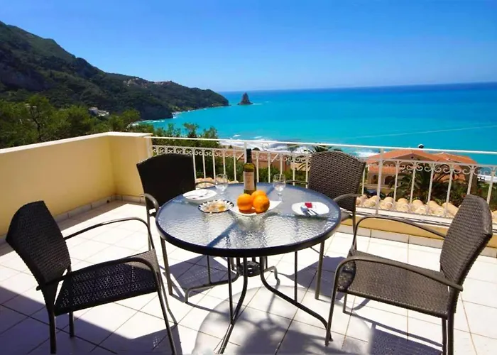 Natalia Apartment B With Panoramic Sea Views Of Agios Gordios Bay